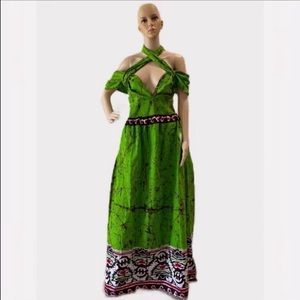 Ankara Infinity Maxi Dress
